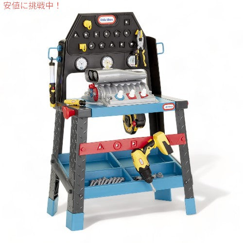 リトルタイクス 2イン1 ビルディントゥラーン モーターウッドショップ Little Tikes 2-in-1 Buildin' to Learn Motor Wood Shop 2