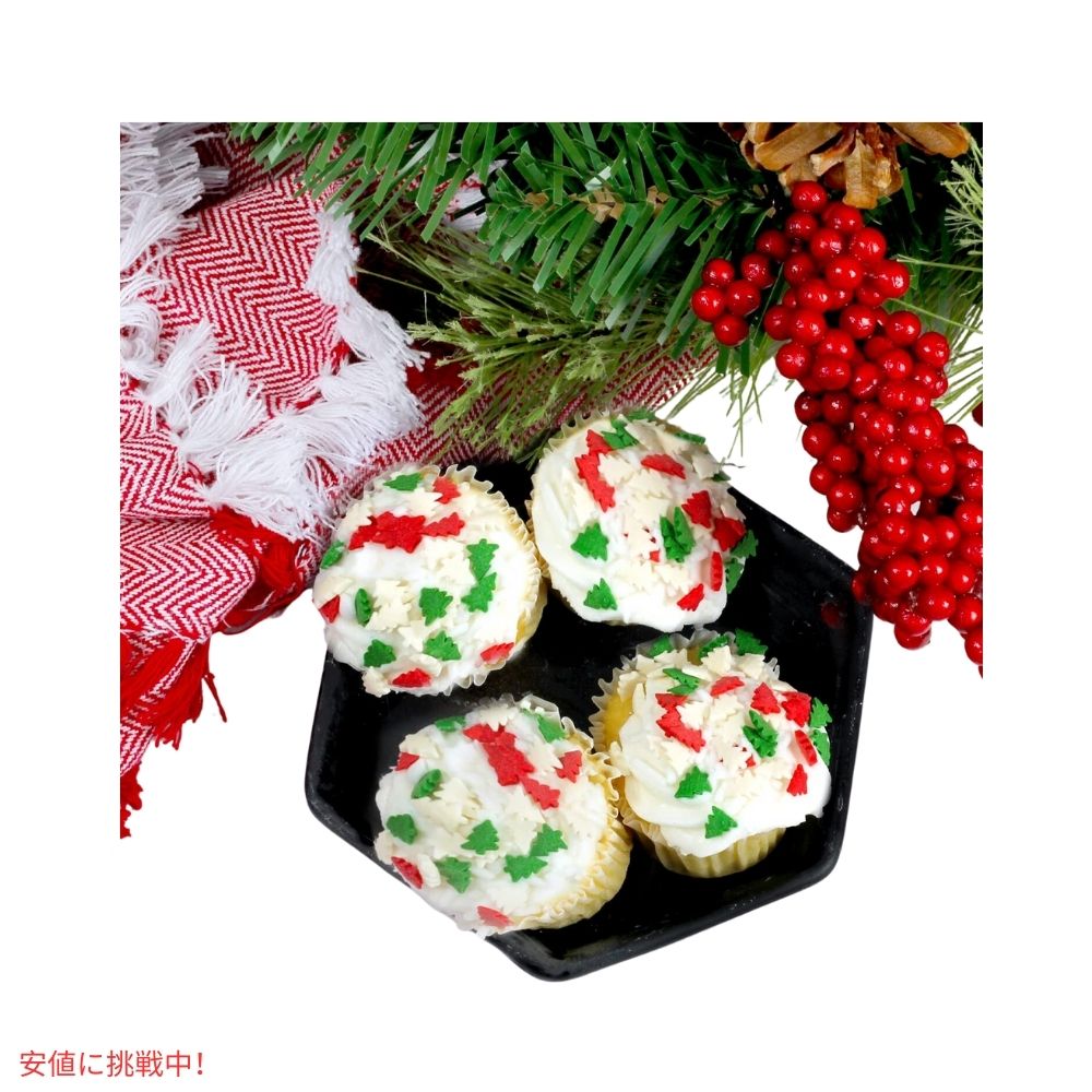 クリスマスツリー コンフェッティ ホリデー スプリンクル 10oz  お菓子作り 製菓 トッピング Christmas Tree Cofetti Holiday Sprinkles 10oz 7