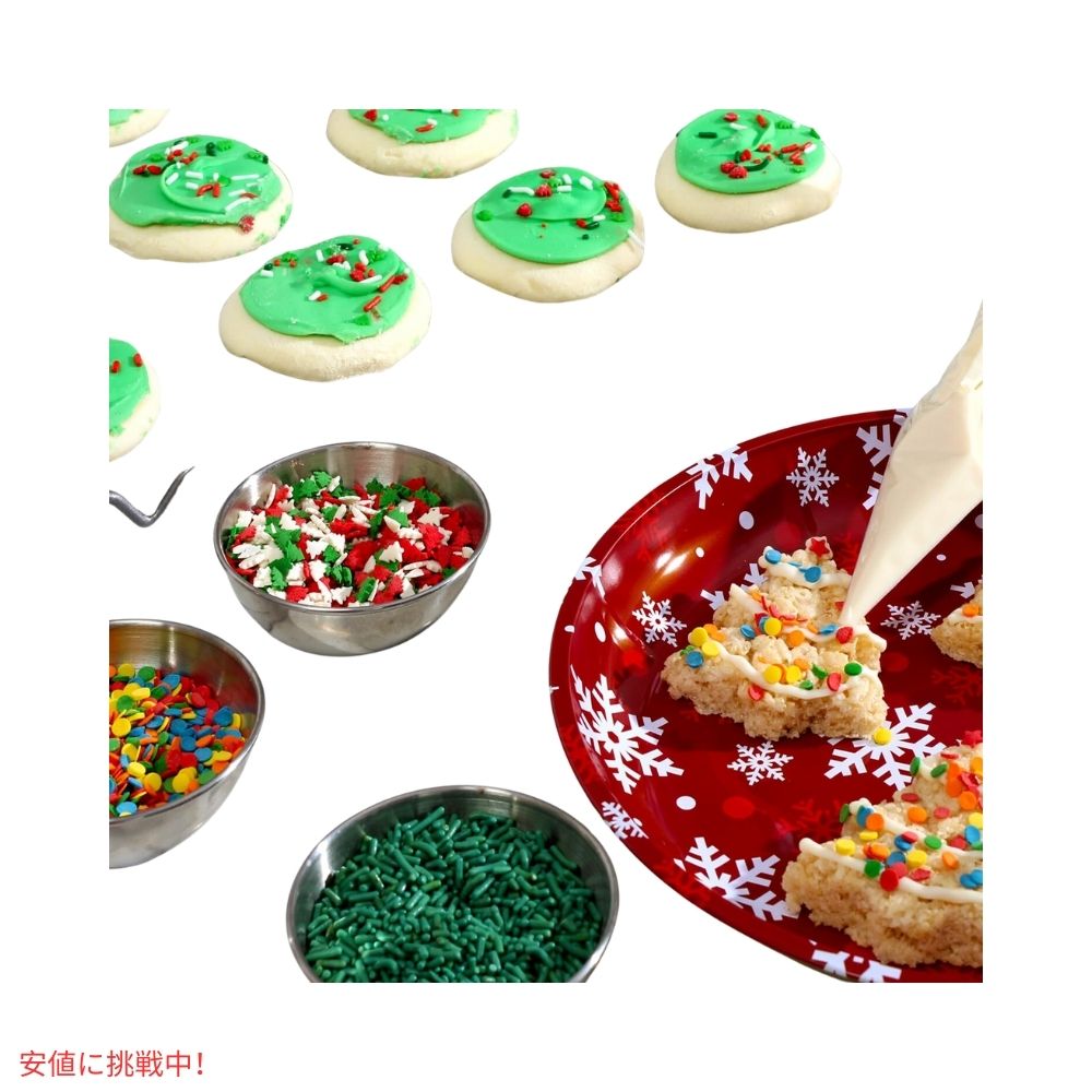 A Great Surprise クリスマスツリー コフェッティ ホリデー スプリンクル 1.7ポンド Christmas Tree Cofetti Holiday Sprinkles 1.7Lbs 6