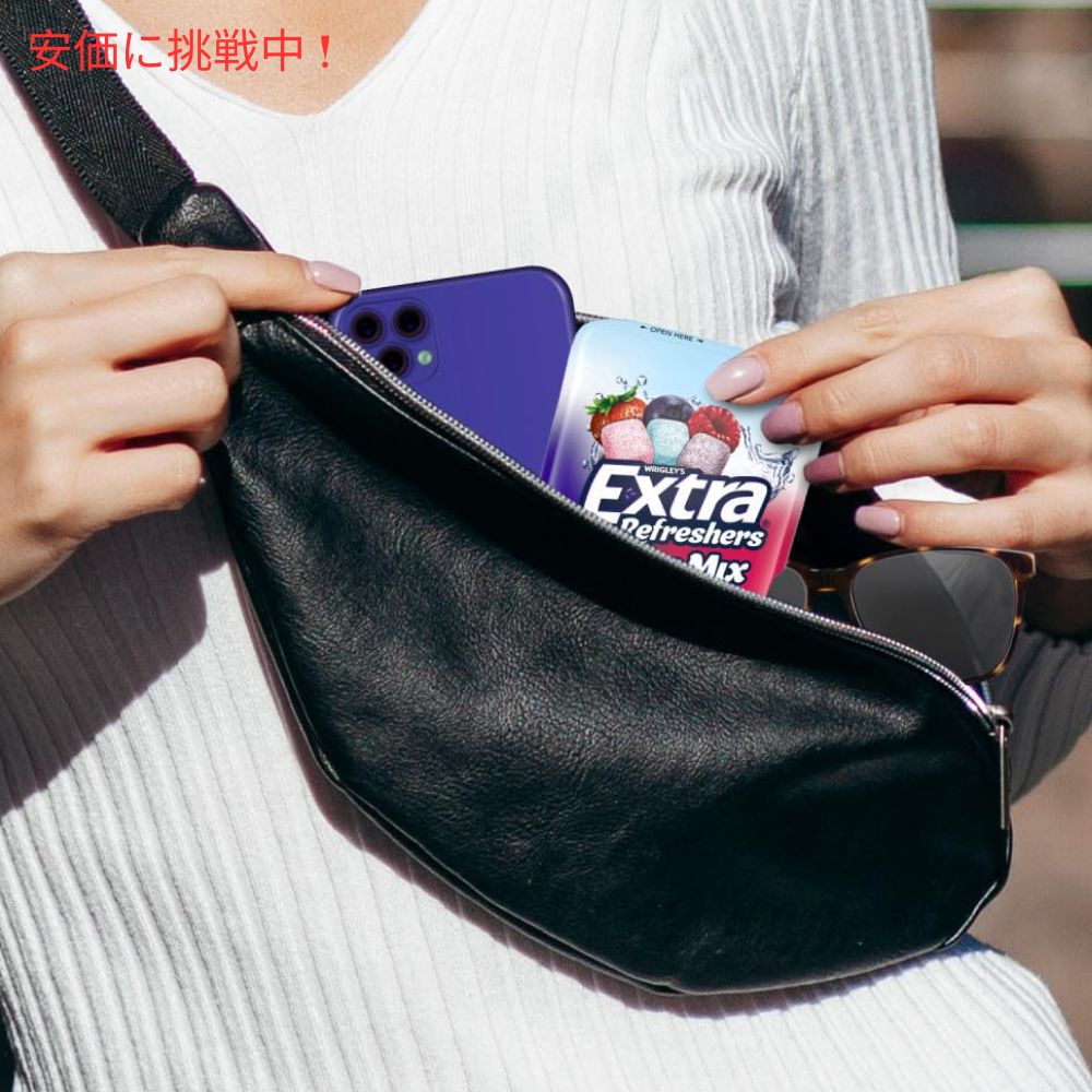 Extra エクストラリフレッシャーズ ベリーミックス チューイング 1個あたり40個入り（6個セット）Refreshers Berry Mix 40pcs/Bottle (6 packs) 2