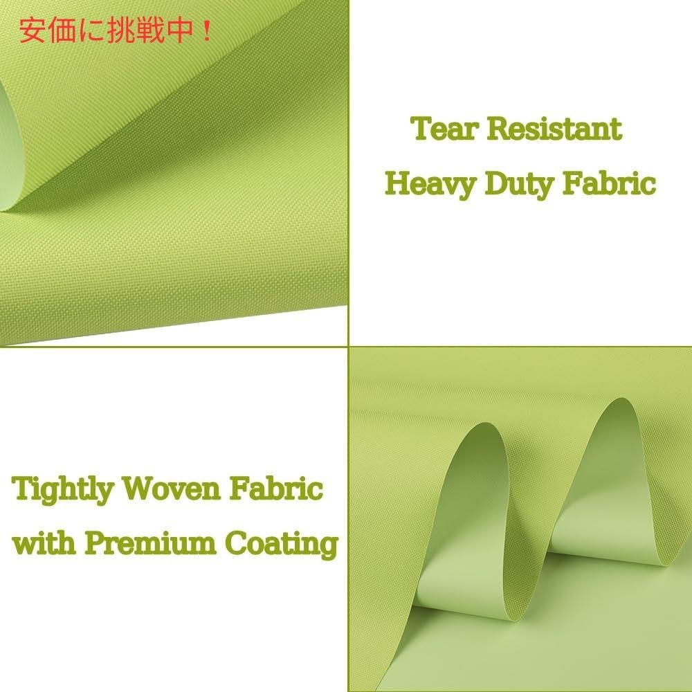 YardJoyliz グリーンパティオキャノピー アウトドア用キッチンプ プレイセットの交換用パーツ Green Patio Canopy Replacement for Outdoor Kitchen Playset 4