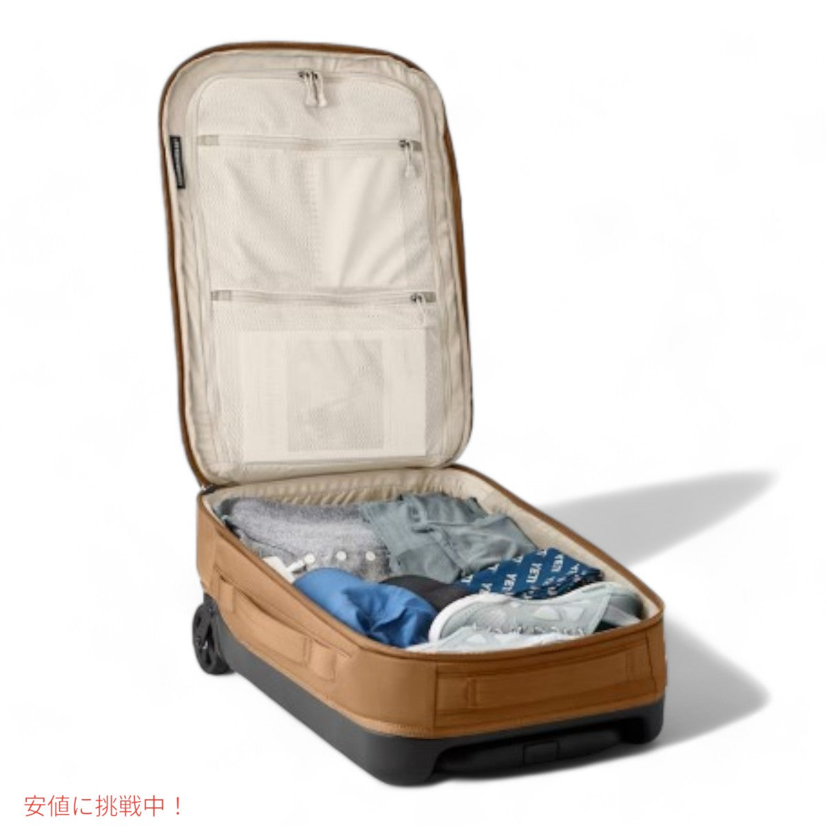 YETI イエティ CROSSROADS クロスロード 22インチ/35L ホイールラゲージ ブラウン WHEELED LUGGAGE BROWN 6