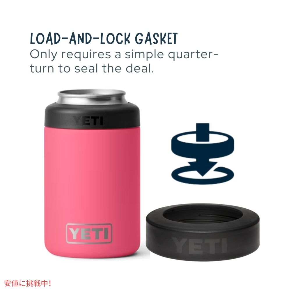 YETI  イエティ ランブラー 12oz コールスター缶クーラー トロピカルピンク Rambler 12oz  Colster Can Cooler Tropical Pink 2