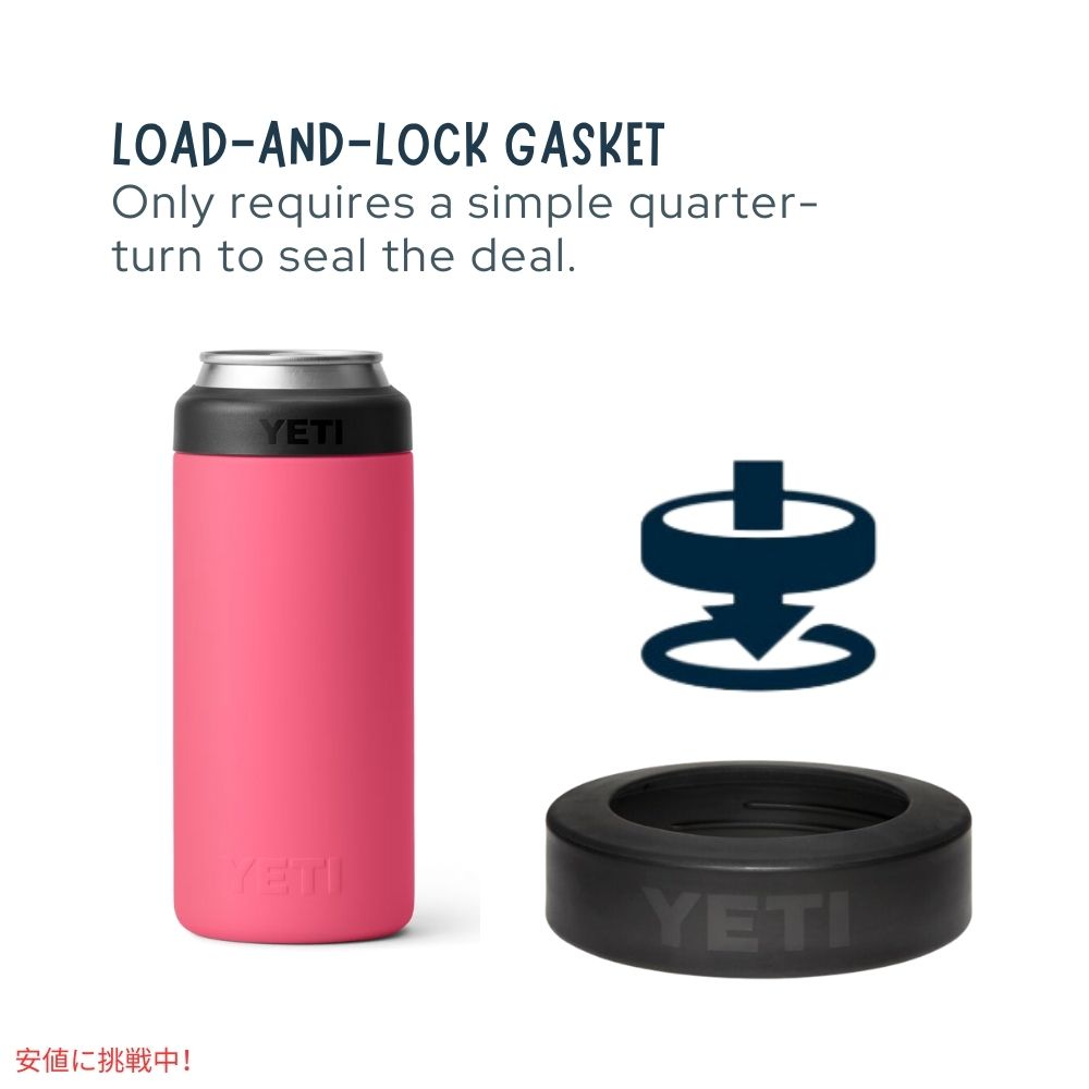 YETI イエティ ランブラー 12oz コールスター スリム缶クーラー トロピカルピンク Rambler 12oz  Colster Slim Can Cooler Tropical Pink 2