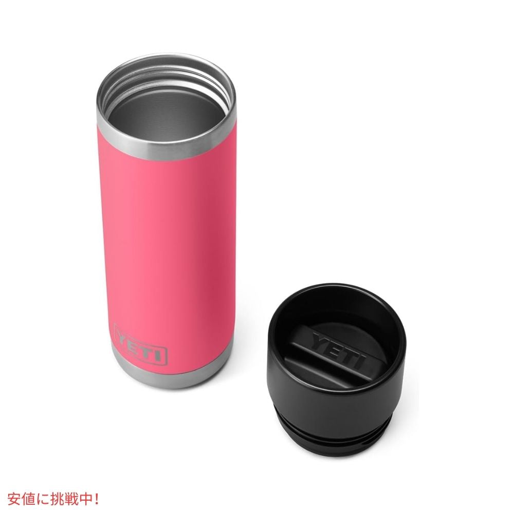 YETI イエティ ランブラー 18oz ボトル ホットショット キャップ付 トロピカルピンク Rambler 18oz BOTTLE With Hotshot Cap Tropical Pink 5