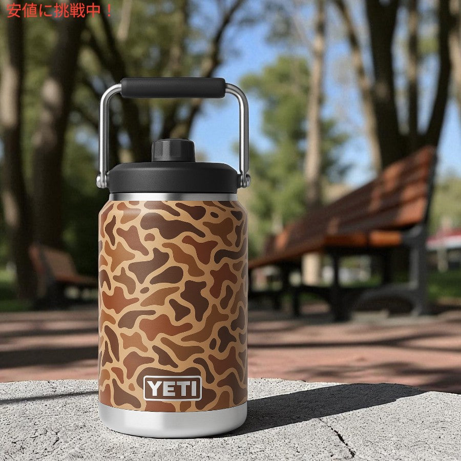 YETI イエティ ランブラー 1ガロンジャグ 3.8リットル [ウェットランズカモ] 真空断熱 魔法瓶 Rambler One Gallon Jug Wetlands Camo 4