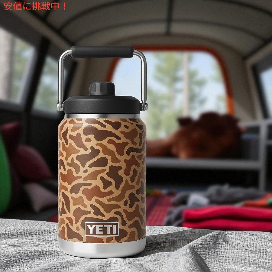 YETI イエティ ランブラー 1ガロンジャグ 3.8リットル [ウェットランズカモ] 真空断熱 魔法瓶 Rambler One Gallon Jug Wetlands Camo 3