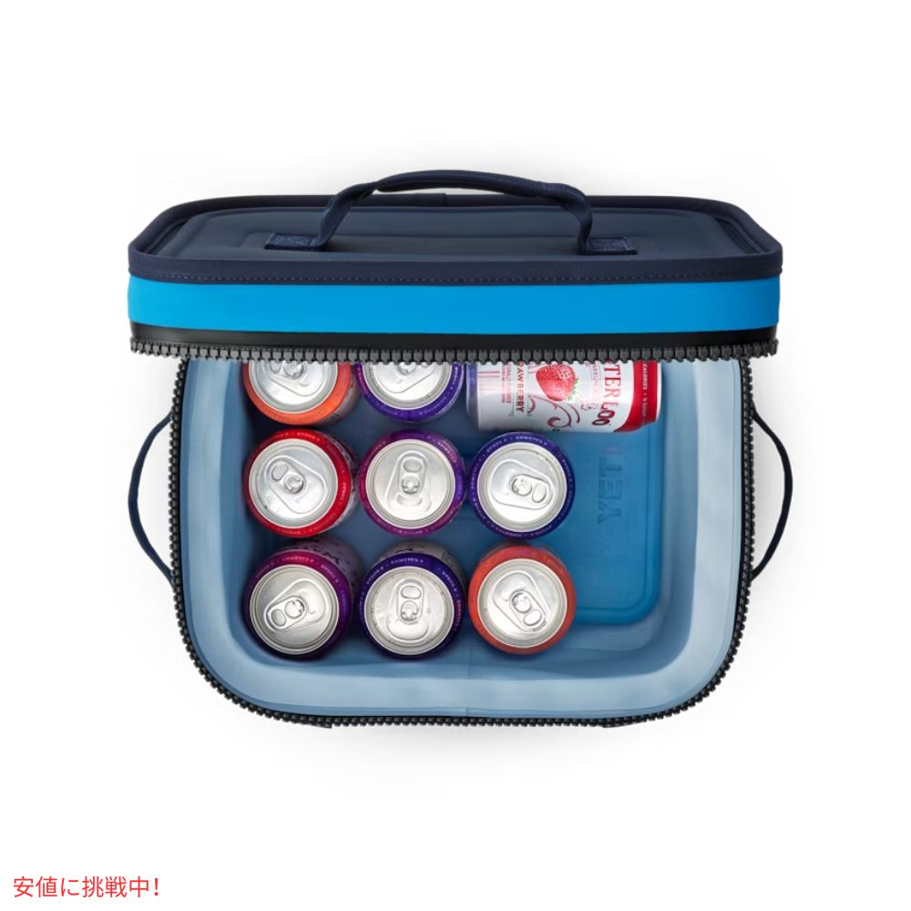 YETI イエティ ホッパーフリップ18 ソフトクーラー ビッグウェーブ ブルー Hopper Flip 18 Soft Cooler Big Wave Blue 6