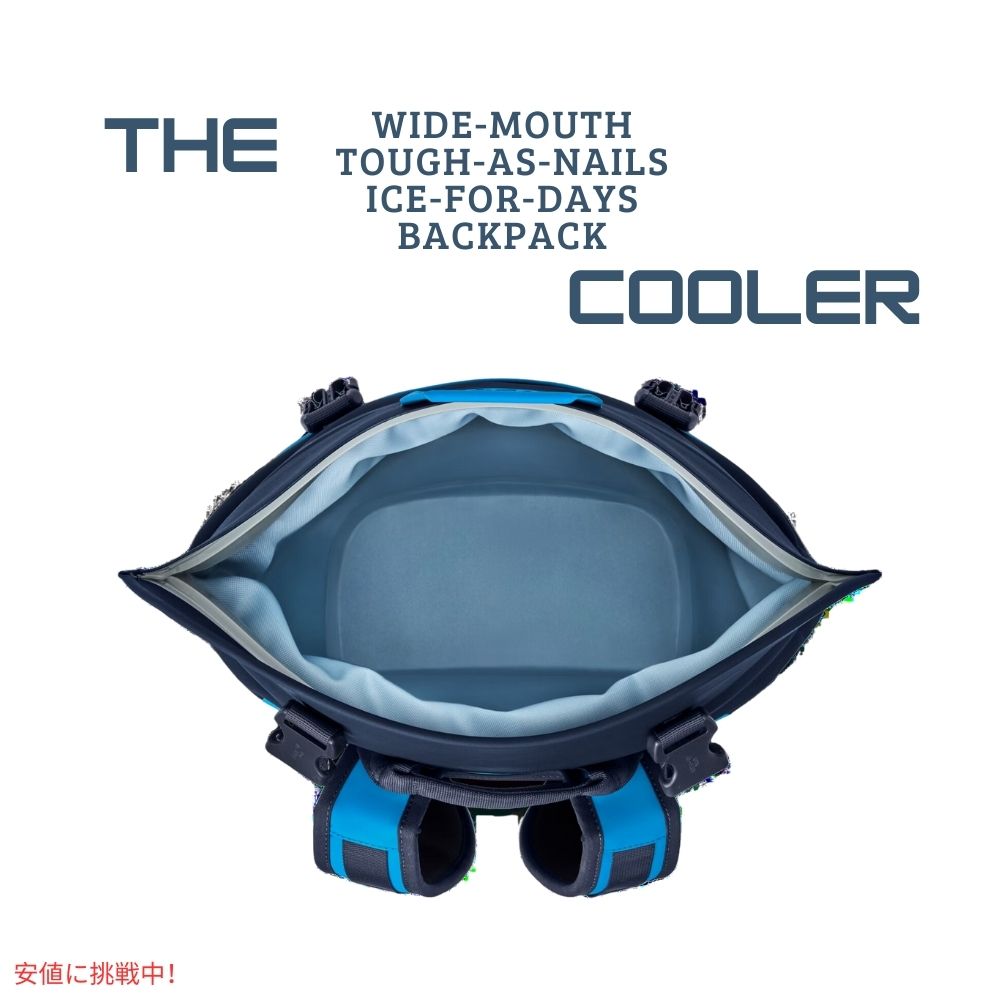 イエティ YETI ホッパー M20 バックパック ソフトクーラー ネイビー/ ビッグウェーブブルー Hopper M20 Backpack Soft Cooler NAVY/ BIG WAVE BLUE 6