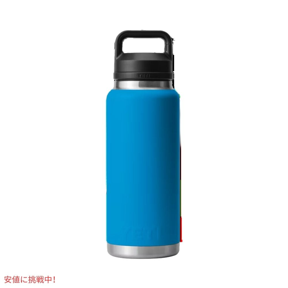 YETI イエティ ランブラー 64オンス 水筒 チャグキャップ付 ビッグウェーブ ブルー Rambler 64oz Water Bottle with Chug Cap Big Wave Blue 2