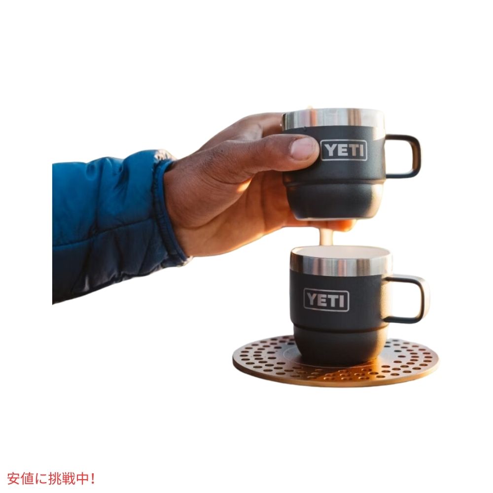 【2個セット】YETI イエティ ランブラー 6オンス スタッキングマグ トロピカルピンク Rambler 6oz Stackable Mugs Tropical Pink 7