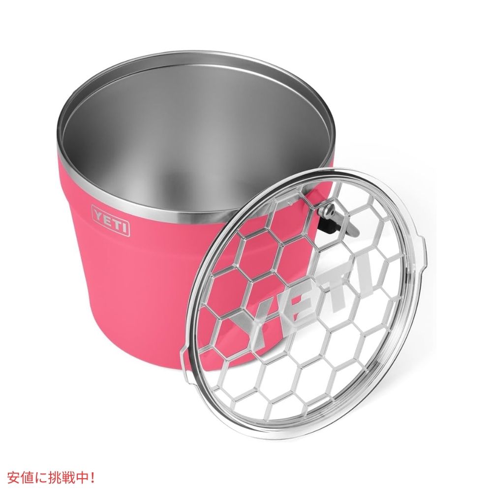 YETI イエティ ランブラー ビバレッジバケット withリッド トロピカルピンク Rambler Beverage Bucket with Lid Tropical Pink 3