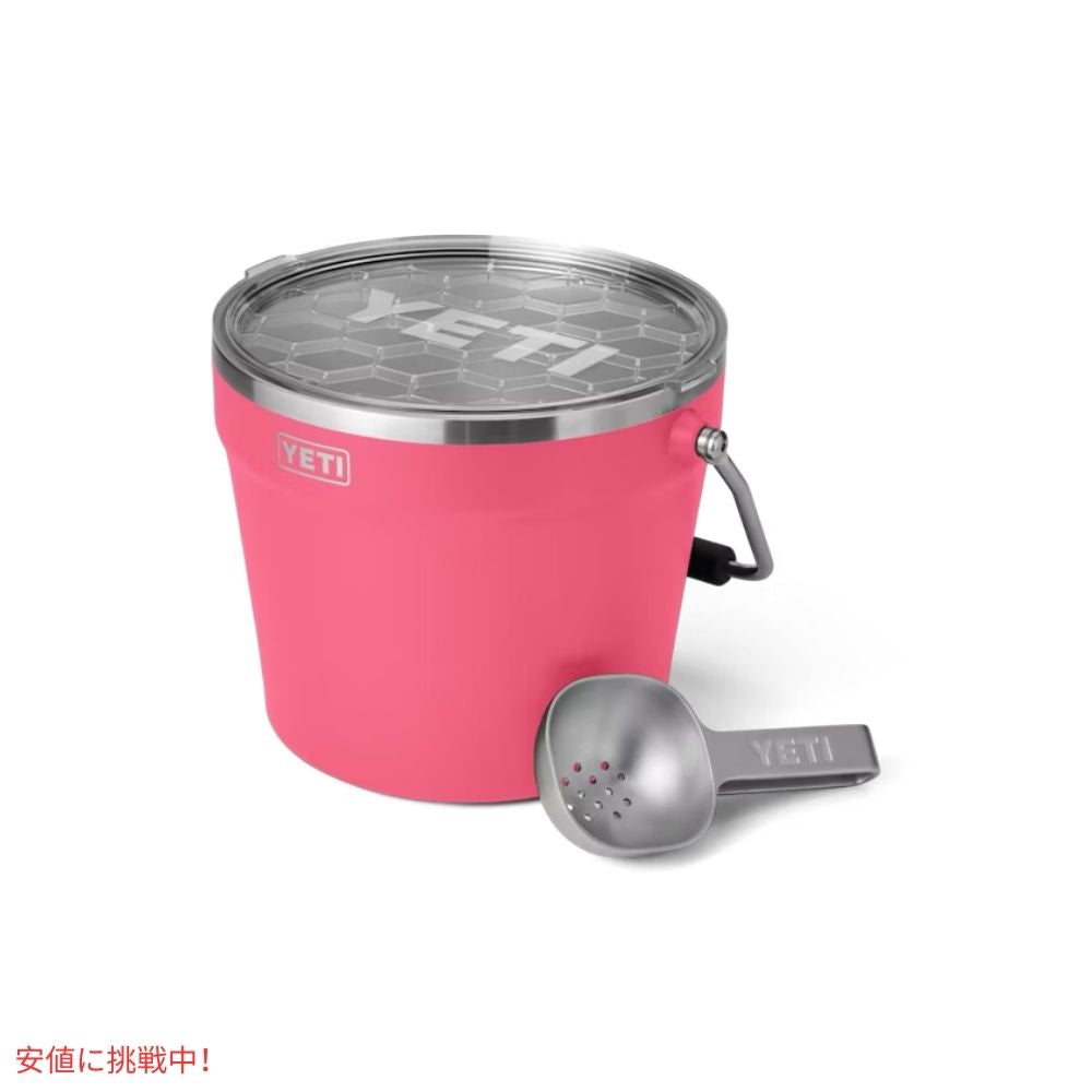 YETI イエティ ランブラー ビバレッジバケット withリッド トロピカルピンク Rambler Beverage Bucket with Lid Tropical Pink 5