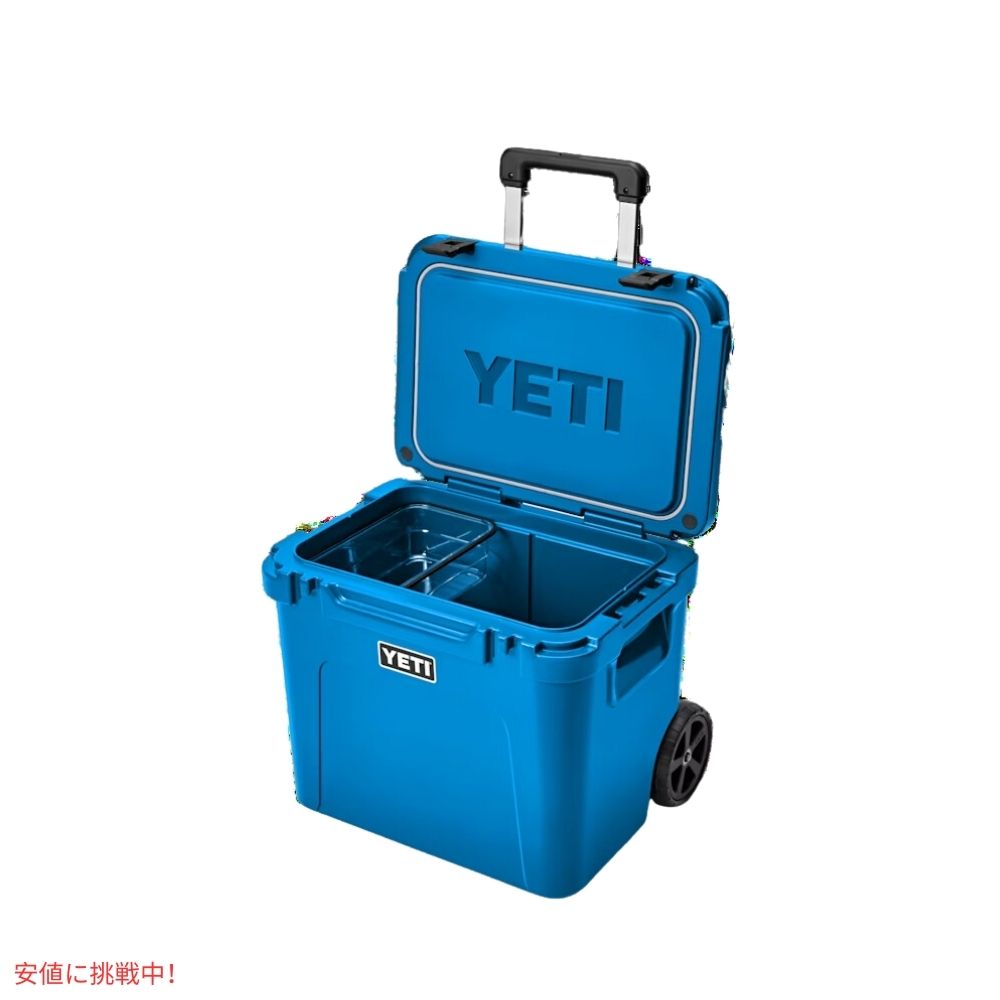 YETI イエティ ローディー 60 ホイールクーラー ビッグウェーブ ブルー Roadie 60 Wheeled Cooler Big Wave Blue 2