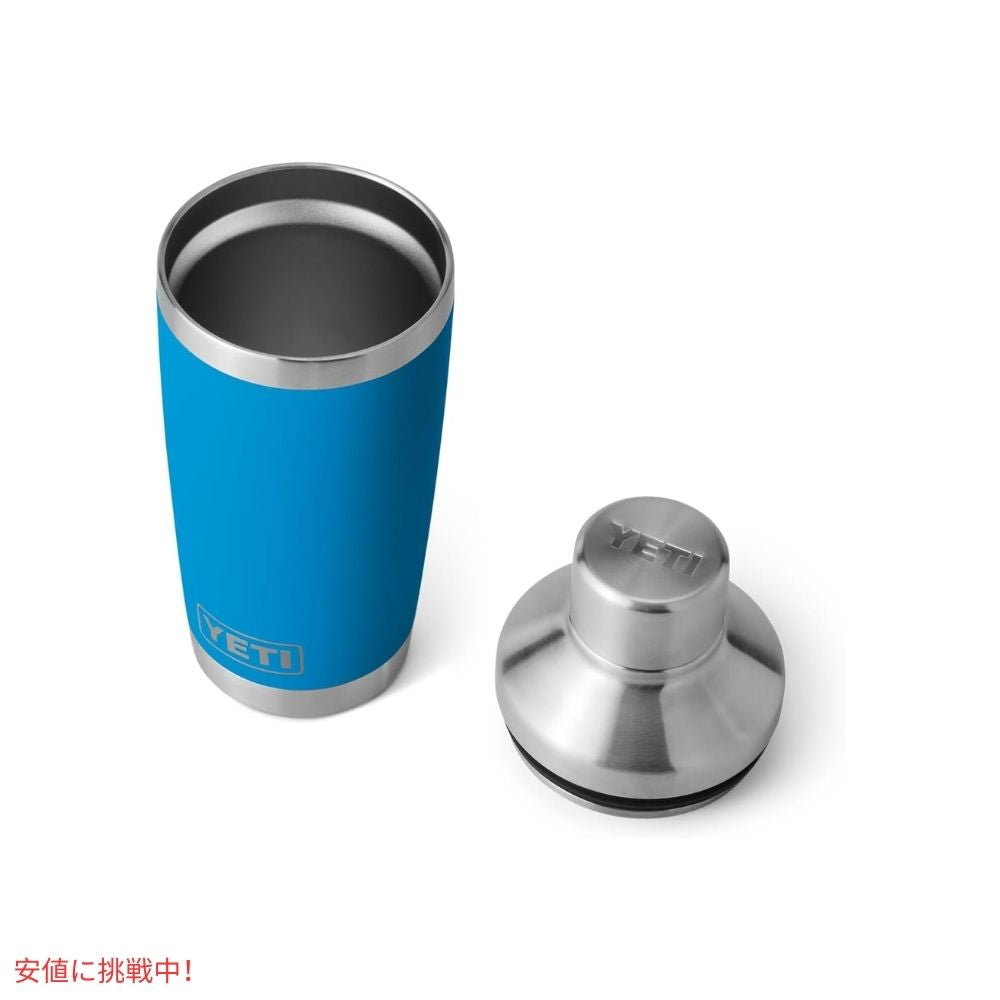 YETI イエティ ランブラー 20オンス・コクテール・シェーカー ビッグウェーブ・ブルー Rambler 20oz Cocltail Shaker Big Wave Blue 6