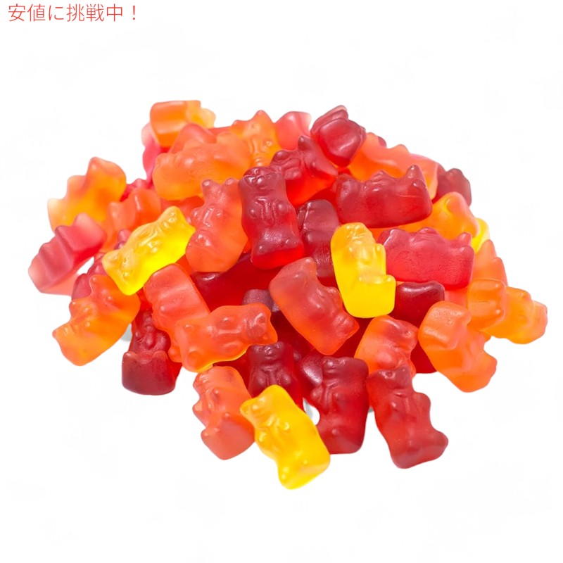 Yum Earth ヤムアース オーガニック フルーツ グミ ベア ガミーベア 10袋入り 個包装 スナックサイズ Organic Gummy Bear 10 Snack Pack 6.8 oz 5