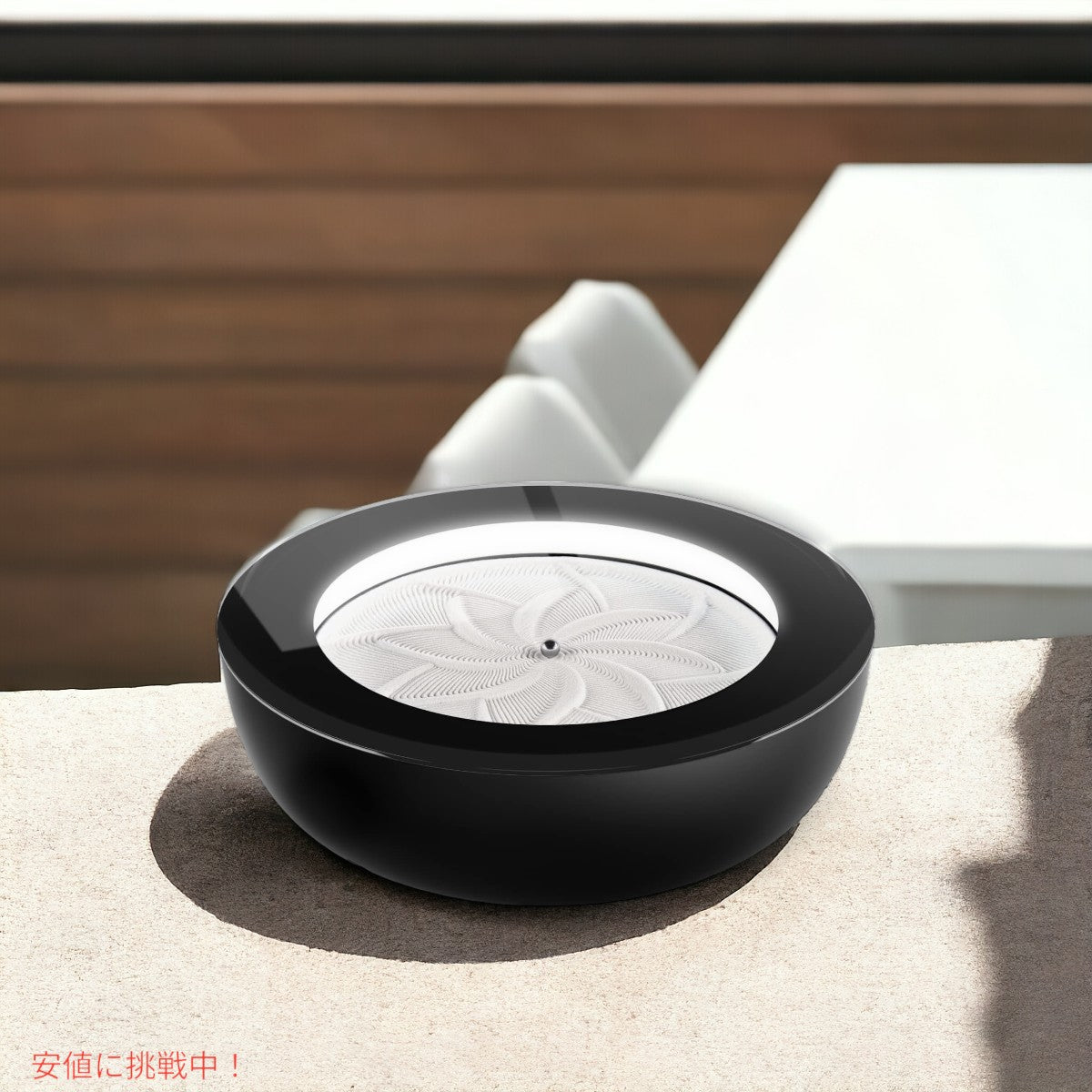 ホメディックス ドリフト 16インチ サンドスケープ キネティックサンド モーションマシン Sサイズ ブラック Homedics drift 16 Sandscape Motion Machine Black 6