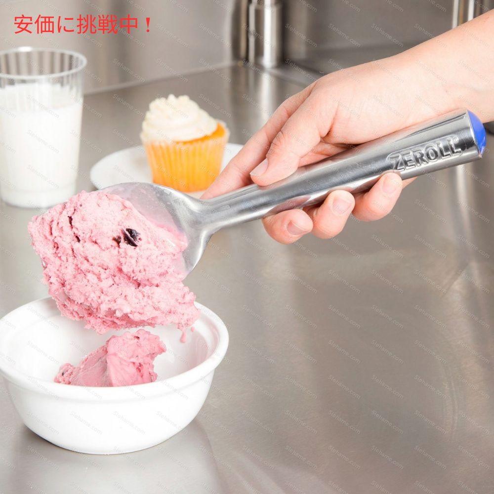 Zeroll ゼロール オリジナル タブメイト アルミニウム アイスクリーム ディッシャー スプーン スクープ  9インチ シルバー Aluminum Silver Ice Cream Spade 5