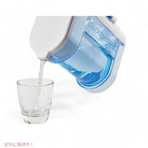 Zero Water ゼロウォーター 12カップ レディ ポア ピッチャー 5 段階浄水フィルター付き 3
